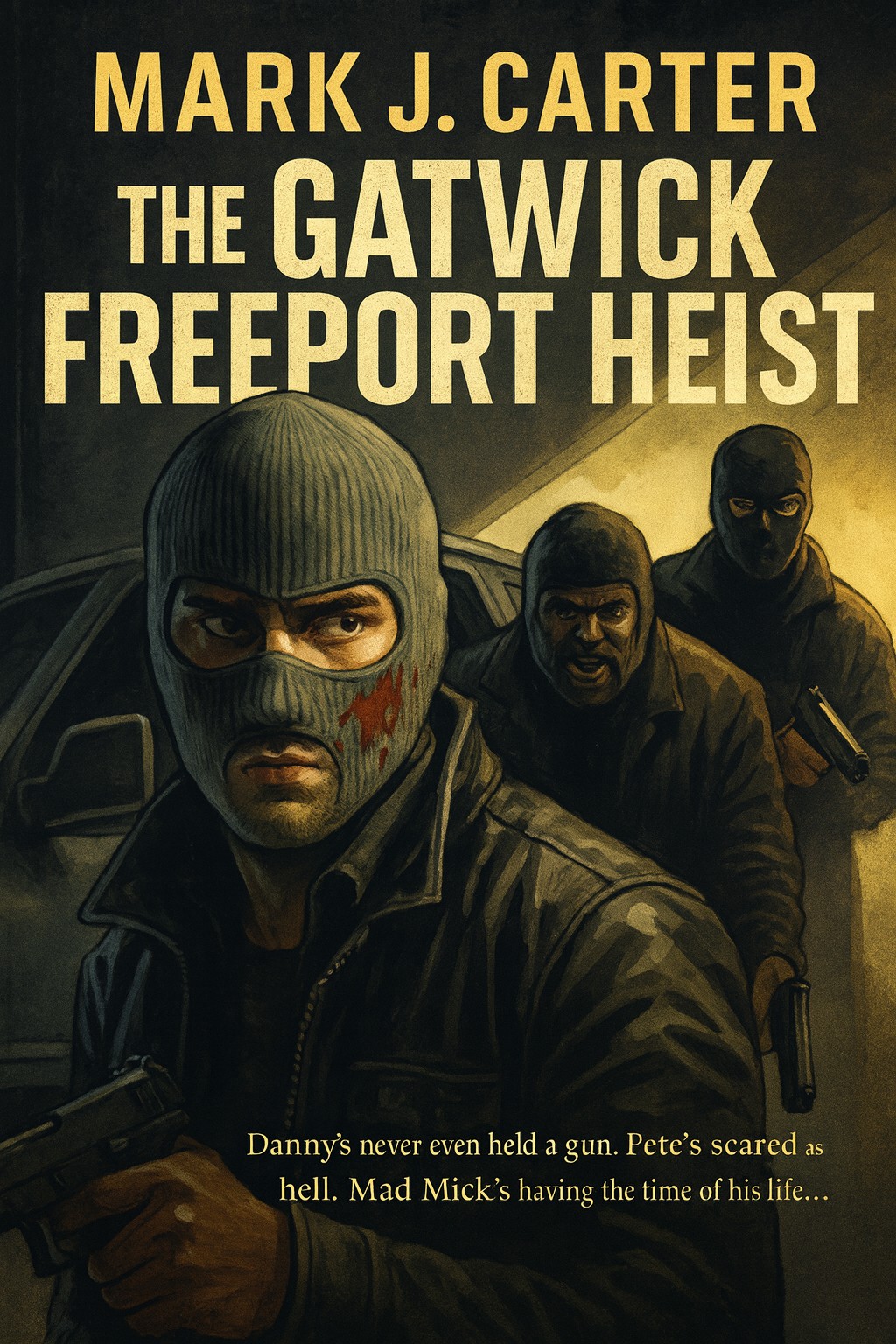 Cover: The Gatwick Freeport Heist by Mark J Carter